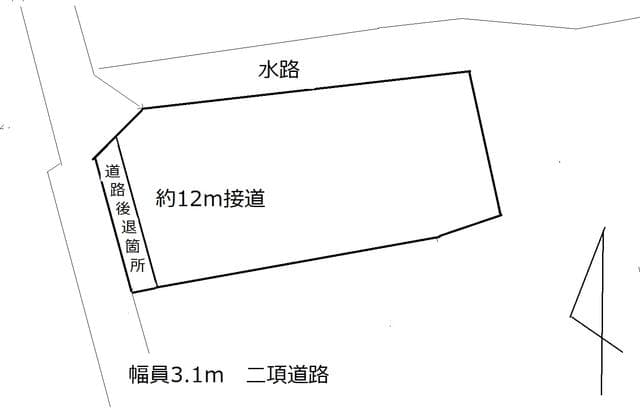 石巻市 相野谷字川前（鹿又駅） 住宅用地 - 画像3