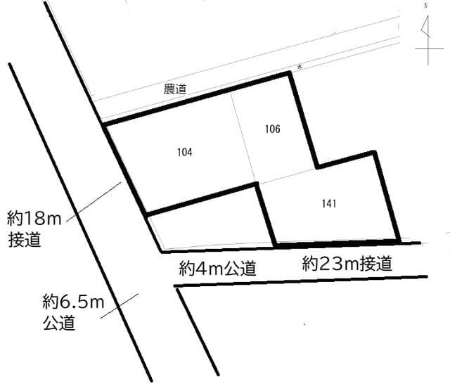 亘理郡山元町 山寺字北堤（山下駅） 住宅用地 - 画像1